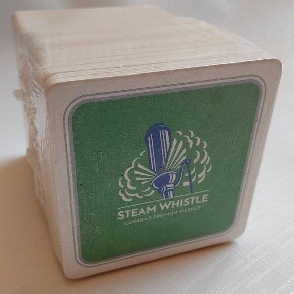 Steam Whistle Coaster Lot of 100 Steam Whistle Bre - Picture 1 of 3